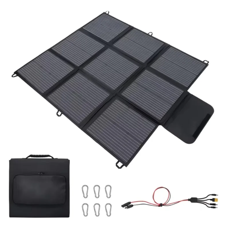 Best-Selling Economical High Efficiency Waterproof Outdoor 200W Foldable Solar Panel