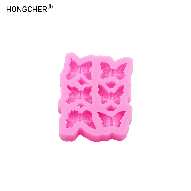 DIY Resin Flower Butterfly & Bee Silicone Molds for Crafting Resin Jewelry Components Chocolate Cakes & Dessert Decorations - view 4