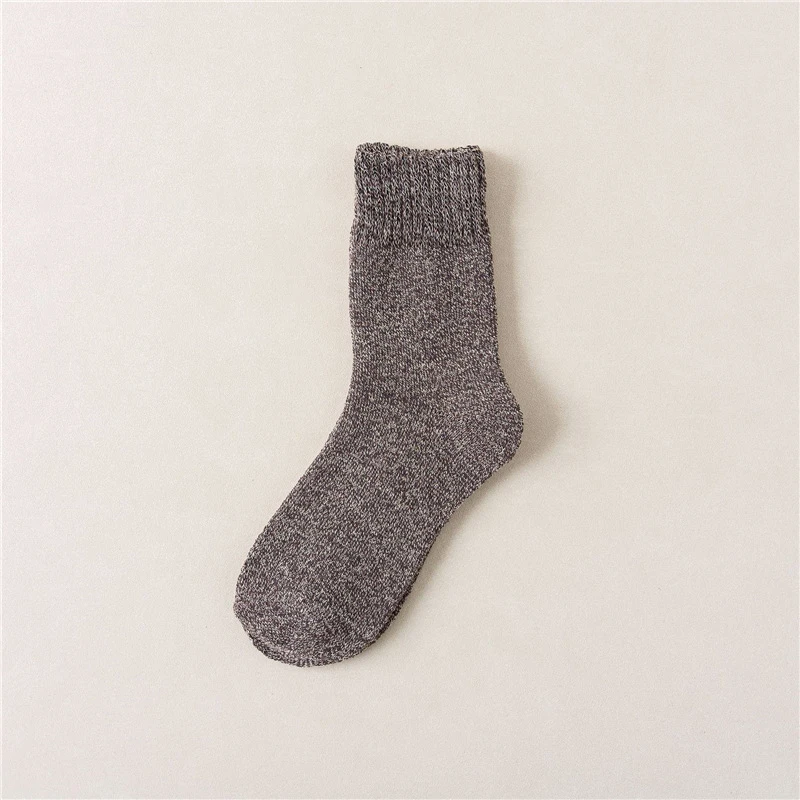 5/10 Paar dicke warme Mittelrohrsocken für Herren und Damen, Herbst und Winter, geeignet für Outdoor-Freizeitsportarten, weiche, bequeme Bodensocken – Detail 11
