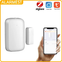 Tuya WiFi/Zigbee Door Window Sensor Garage Door Detector Compatible With Alexa Google Home Smar tLife APP