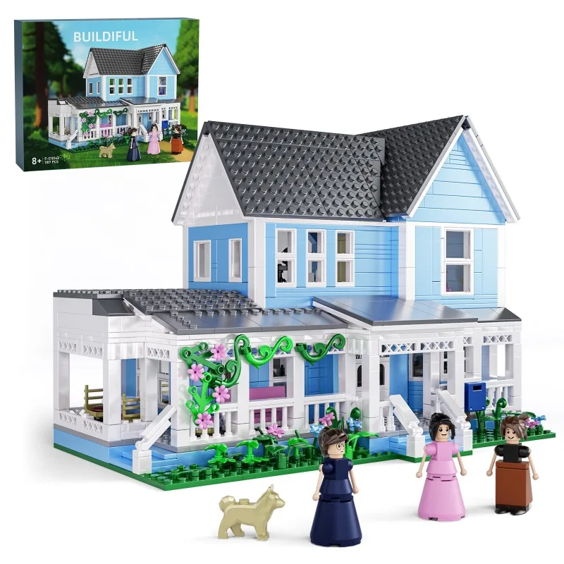 1107PCS MOC classic film and television series building blocks assembly Gilmoreed girls house model game brick toy holiday gift