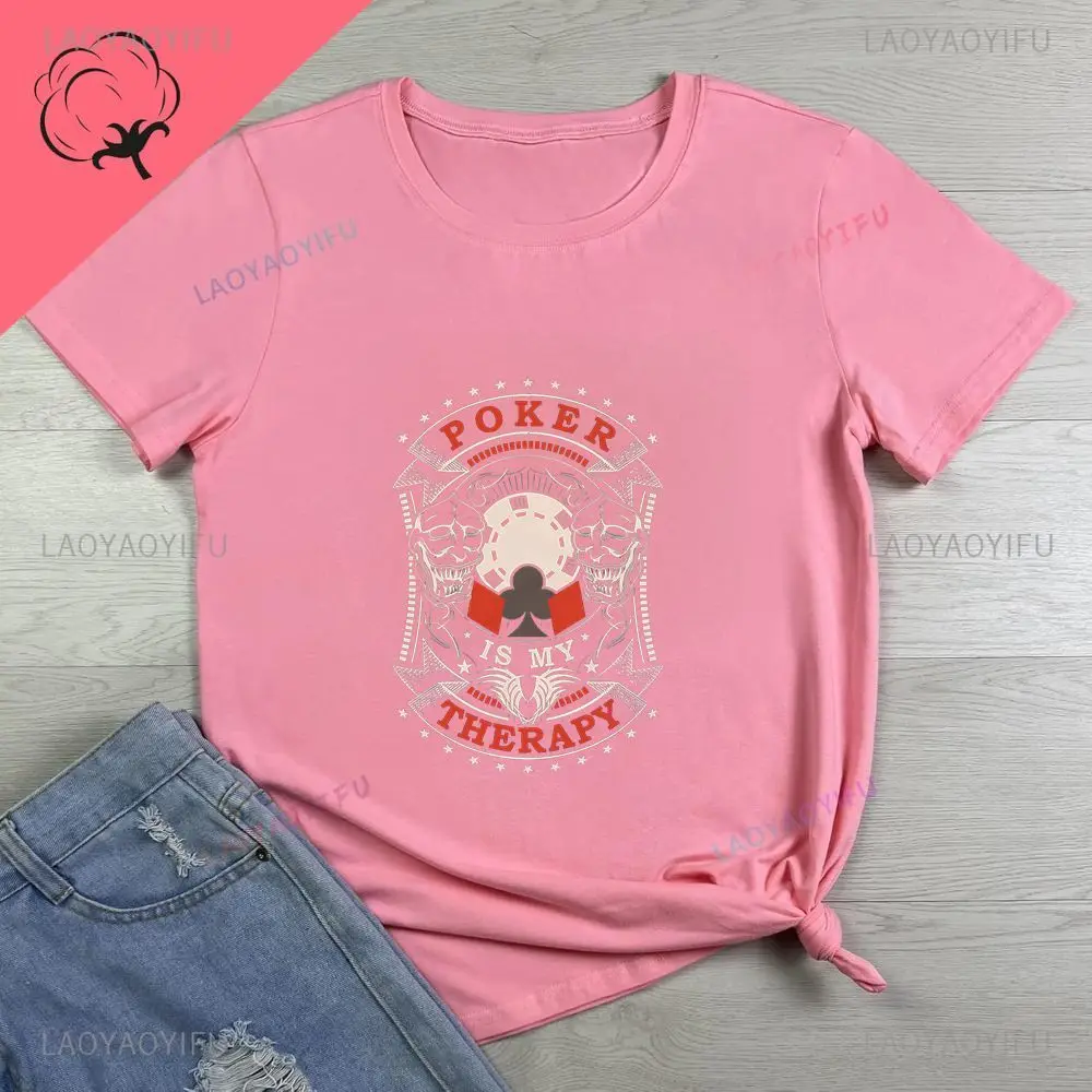 تي شيرت بوكر جديد فريد من نوعه "أنا قابل للتنفس" للرجال، تي شيرت قطني كاجوال وعصري برقبة دائرية #3