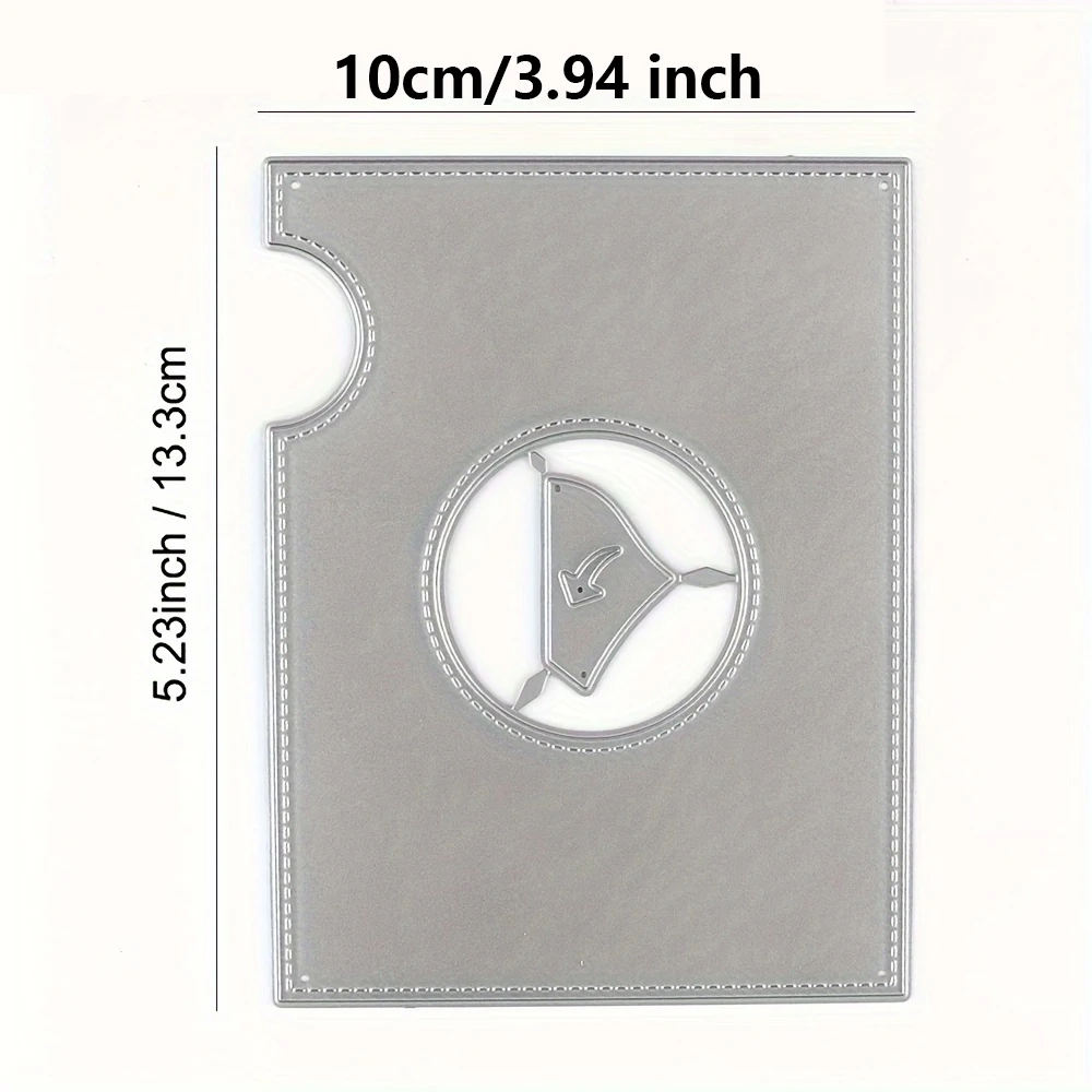 Magic Iris Camera Pull-Tab Add-On Metal Cutting Dies Embossing Diecut For DIY Card Making Scrapbooking Crafting Supplies