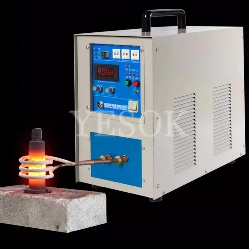 25KW 30-100KHz High Frequency Induction Heater Furnace Induction Heater Silver Gold Melting Furnace with CE 0.2MPA ZVS 380V