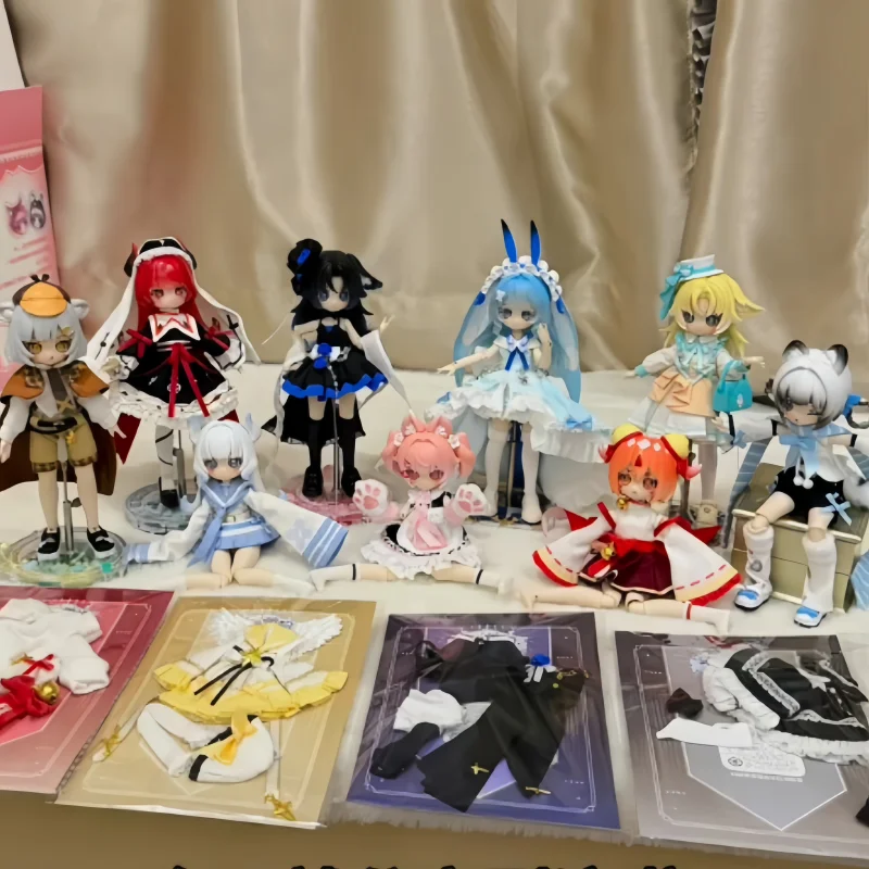 

Оригинальная коллекционная фигурка Sakura Park Blind Box 1/12 BJD из серии Start Again, шарнирная, милая аниме-фигурка, модель-статуэтка, игрушка