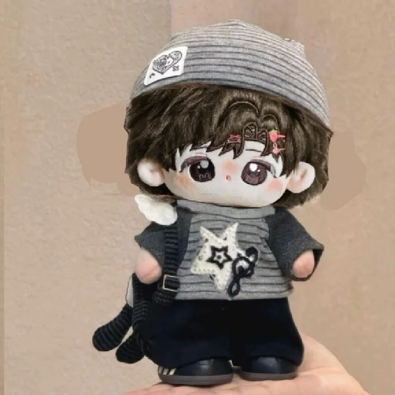 Suitable for 20cm kids' clothes pajamas crawling suits cotton dolls girls' figurines playmate costumes for collectors.
