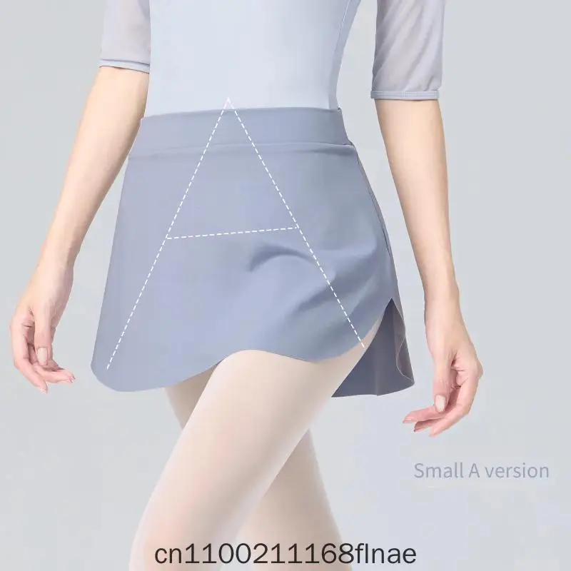 Ballet Skirt Adult Female Chinese Ethnic Dance Performance Gymnastics Costume Teacher's Basic Training Slit Skirt