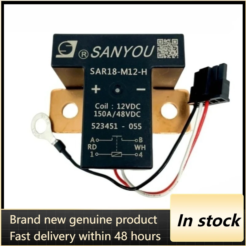 

（Brand New Original）1pcs/lot 100% original genuine relay:SAR18-M12-H 12V HFV19-100 12-HL-SLT SANYOU Relay