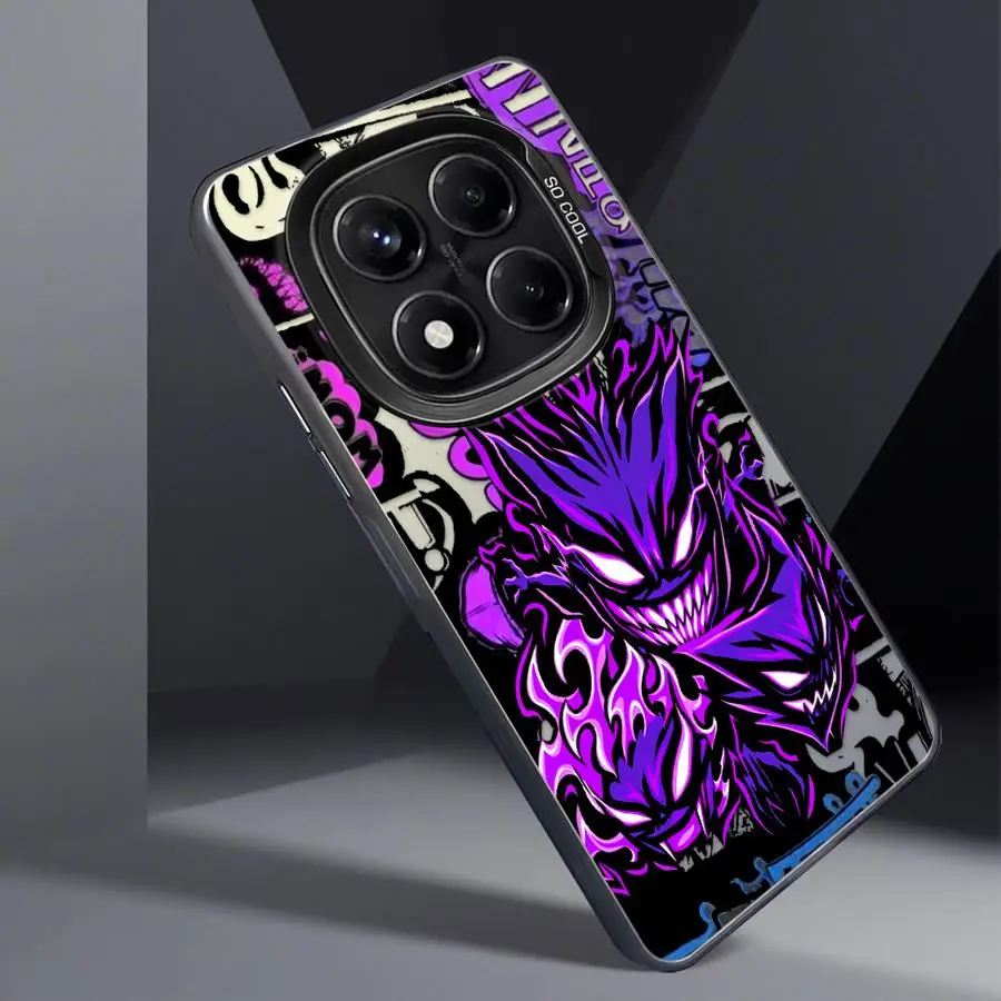 Pokemon Anime Gengar Case for Xiaomi Redmi Note 15 14C 12 11 Pro 10 12C 13C A1 Note 13 12 Pro Plus A2 Phone Cover