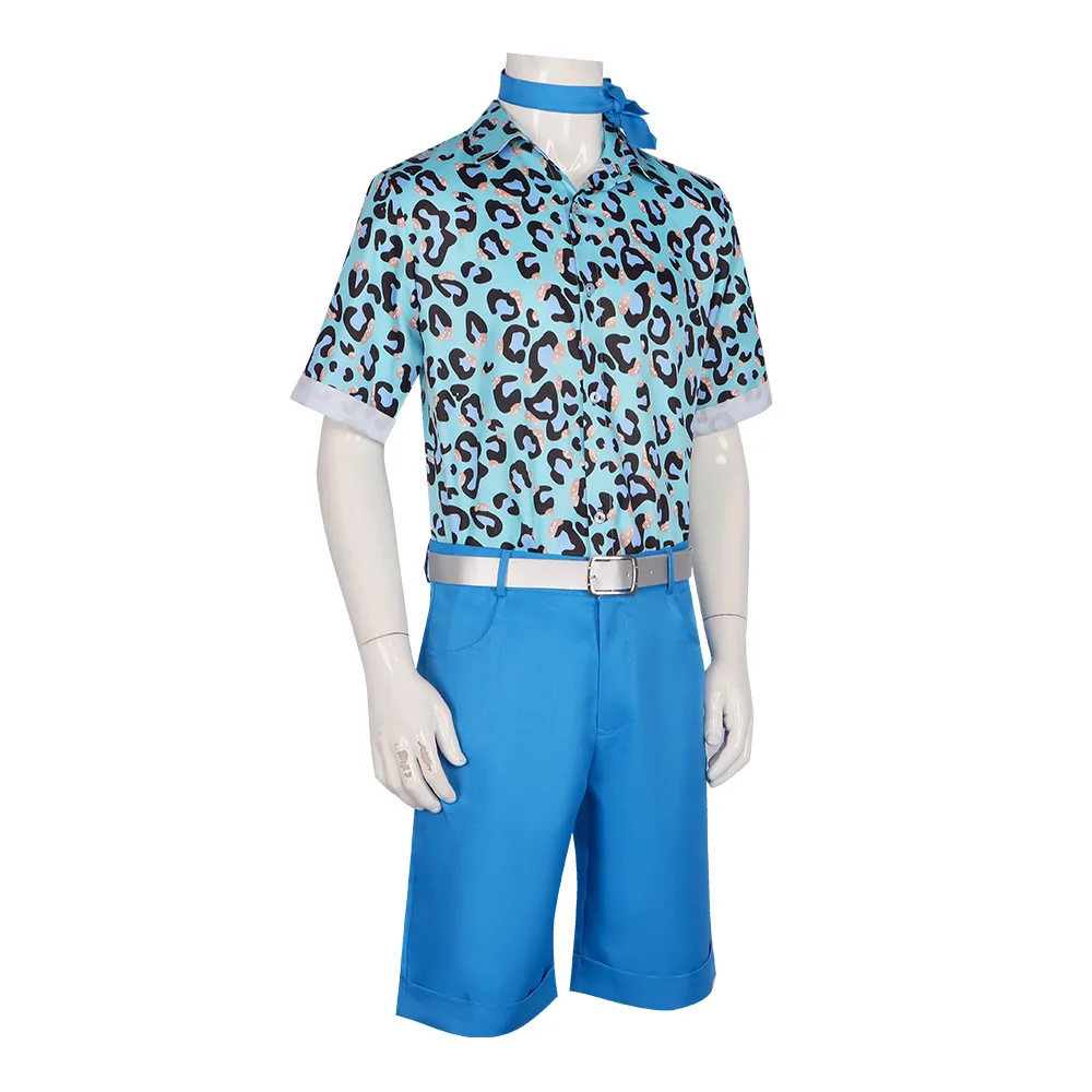 مجموعة أزياء الرسوم المتحركة الزرقاء التأثيرية للهالوين الأزرق فيلم بابو كين كين الشخص الحقيقي المسلسلات التلفزيونية زي المرأة المرحلة العرقية #2