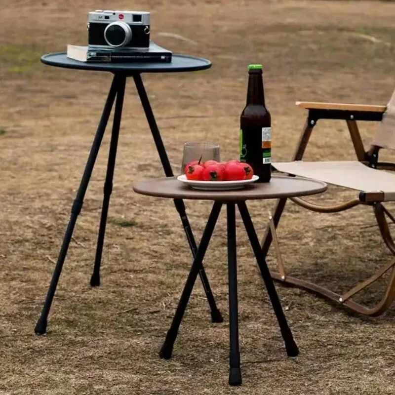 Petite table ronde portable ultra légère, table de pique-nique, table de jardin, table basse, table à thé, table à manger, camping, loisirs, extérieur