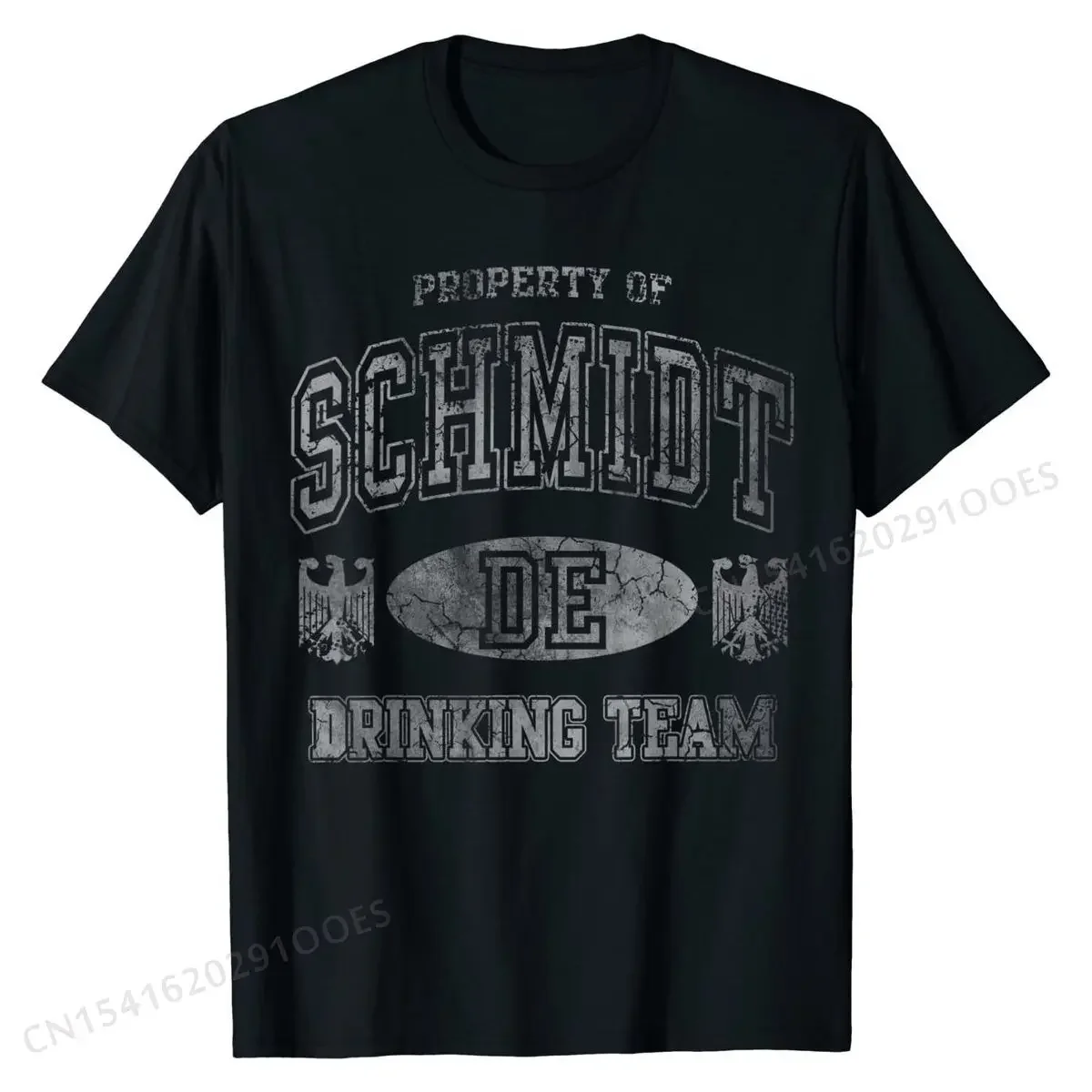 Schmidt German Drinking Team Oktoberfest T-Shirt Tshirts Printed On Funny Mens Tees Printed On Cotton