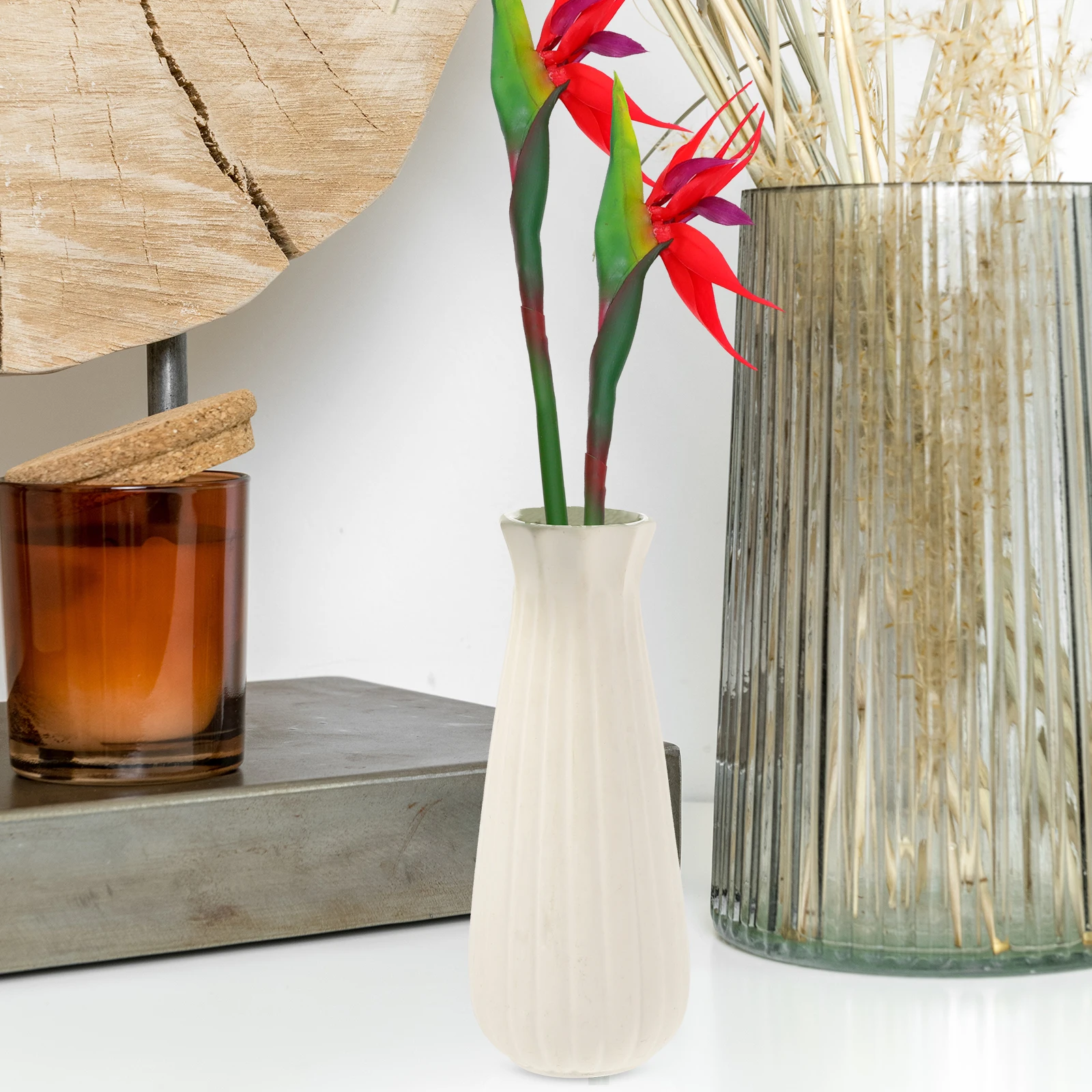 

Artificial Flower Decoration Fake Flowers Simulation Decorations Branch Stems Plants Home