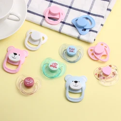 New Style Miniature Doll Pacifier Expression Pacifier Toy Accessories Plastic Toys Playhouse Toys Children's Doll House