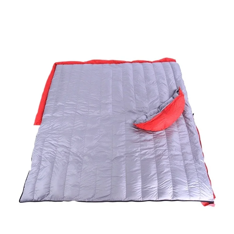 Outdoor camping spliceable down sleeping bag adult lunch break fishing envelope sleeping bag
