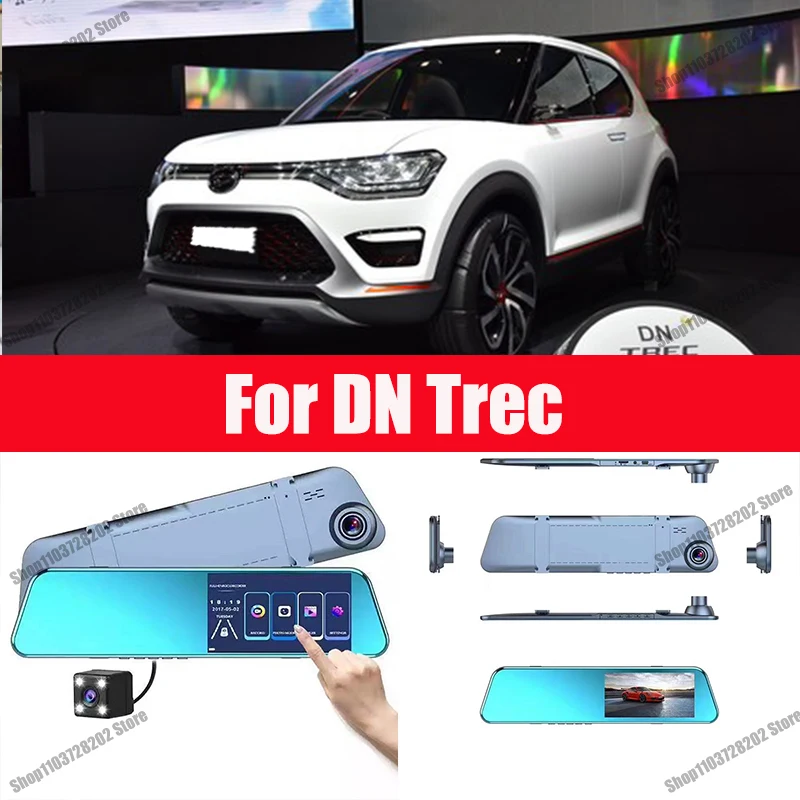 

For DAIHATSU DN Trec Carplay Android GPS Dash Cam AUX FM Radio Dashcam Car Camera Stream RearView Mirror Drive Recorder