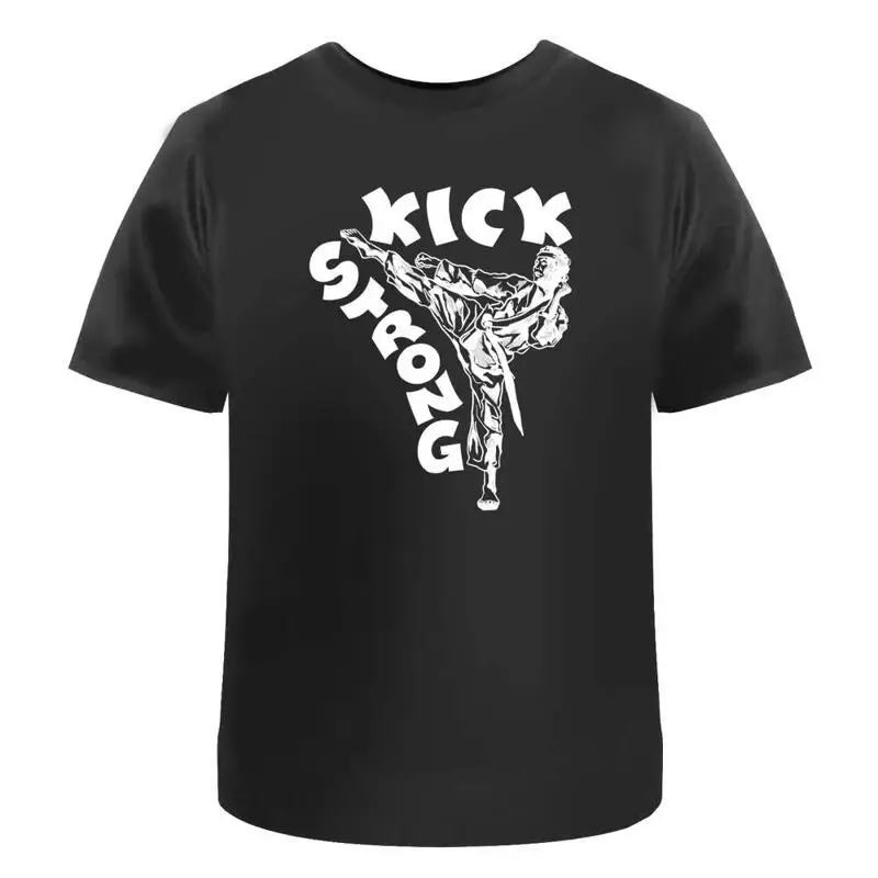 

Kick Strong Stay Powerful' Cotton T Shirt Ta053018