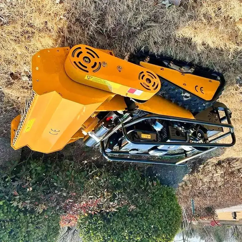 Cortador de grama com controle remoto de quatro tempos personalizado 24V modelo mais vendido autopropulsado