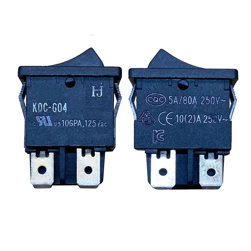 Original KDC-G04 switch 4-pin 2-speed switch Ship type switch LCD TV switch TV start switch 21*15mm 10A250V