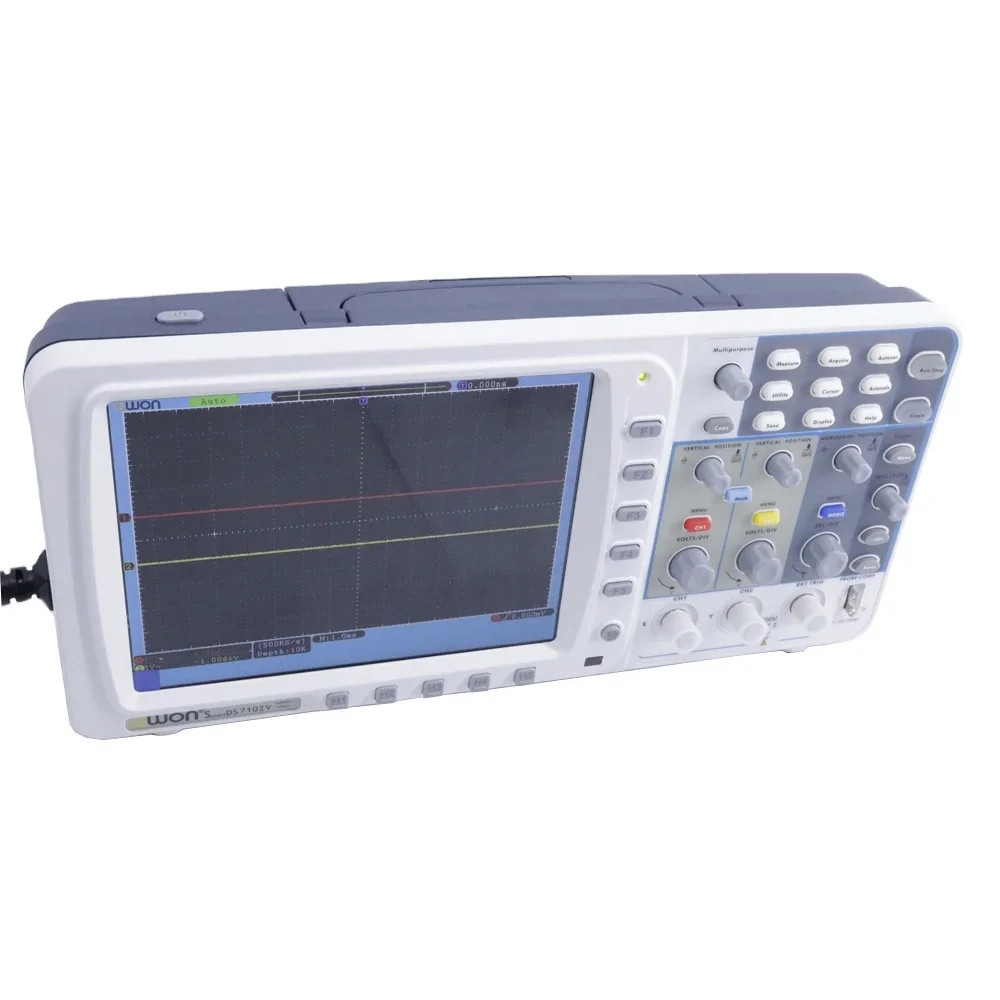 

OWON SDS7102V 2 Channels Digital Storage Oscilloscope 100MHz Bandwidth 1GS/S