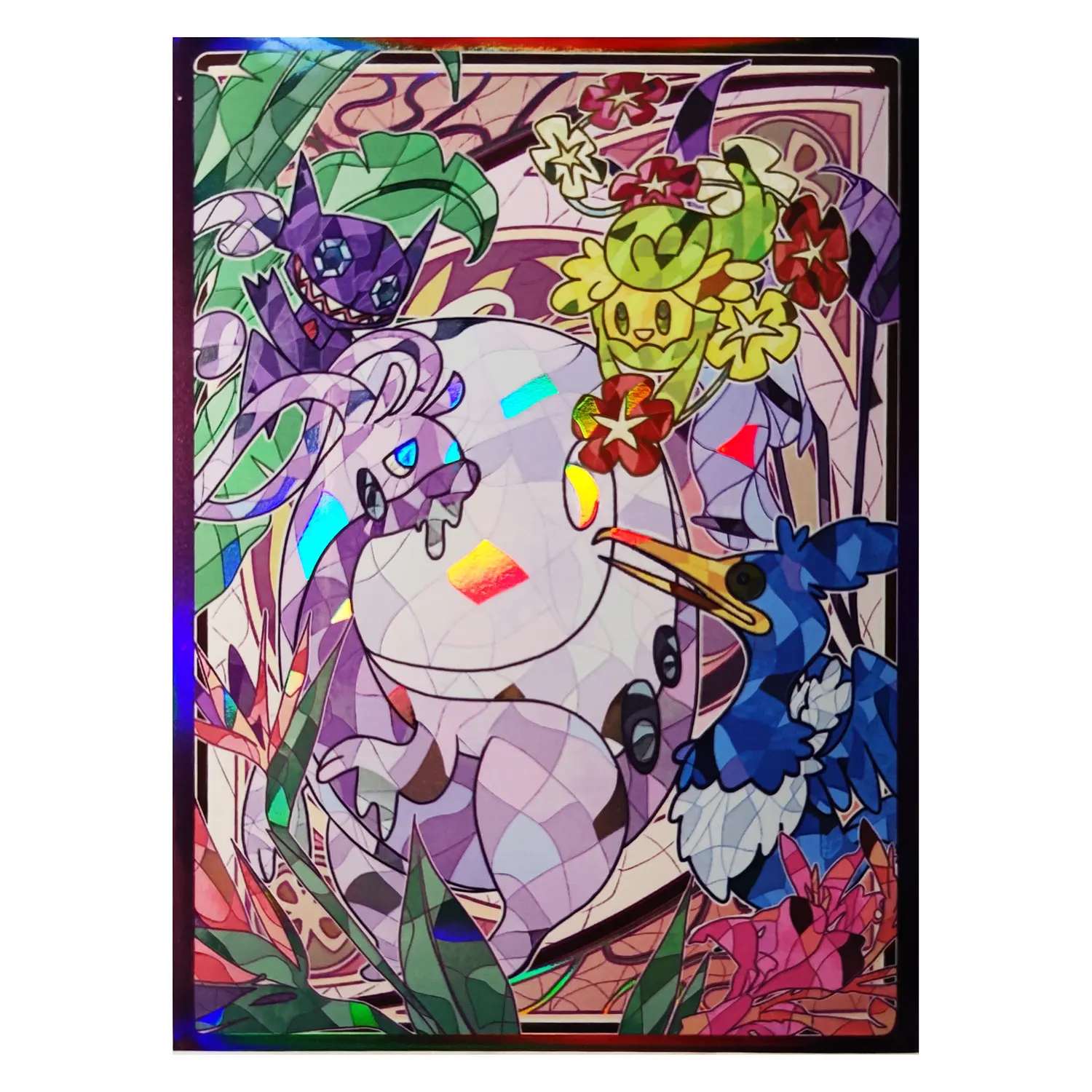 レーザーカードスリーブ,標準サイズ66x91mm,60枚