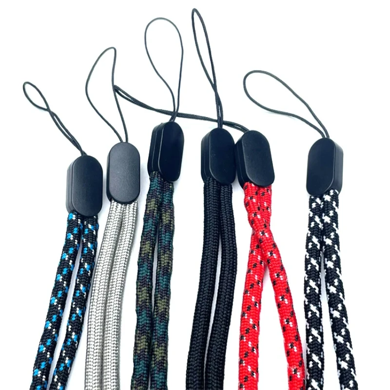 Long Braided Mobile Phone Lanyard Necklace Strap for iPhone Samsung Huawei Redmi Xiaomi Camera GoPro String Holders