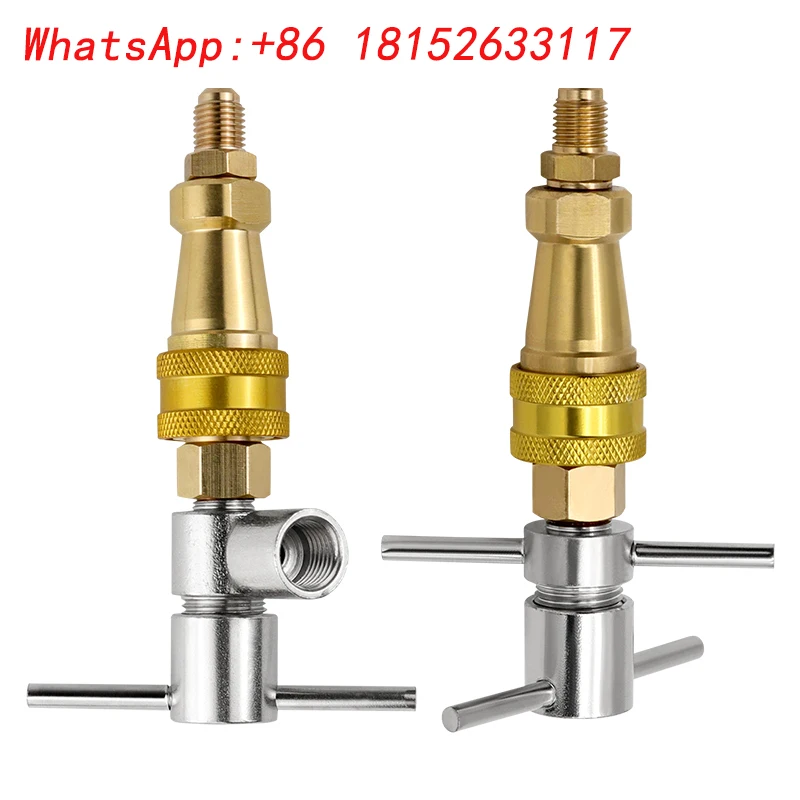 1/4 冷蔵庫クイックコネクター、フッ化物充填およびパイプライン洗浄浚渫ツール用 MM