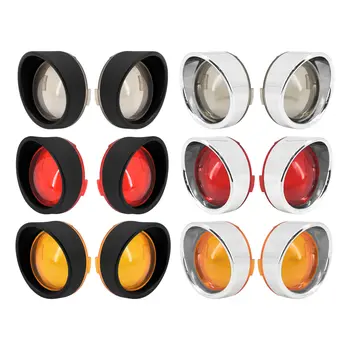 cubiertas para viseras de intermitentes de motocicleta para Harley Softail Dyna Sportster XL 883 1200 72 Touring Road Street Glide 8 best sales Harley-Davidson 883 - №6