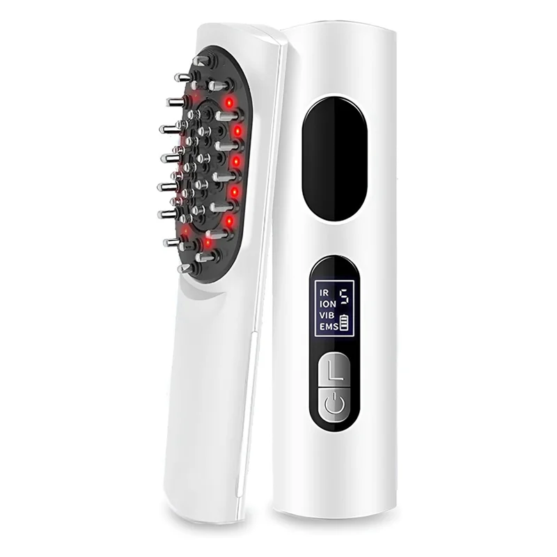 

A01V-Electric Hair Oil Applicator, Scalp Massage Comb, Evenly And Precisely Distributes Essential Oils On The Scalp