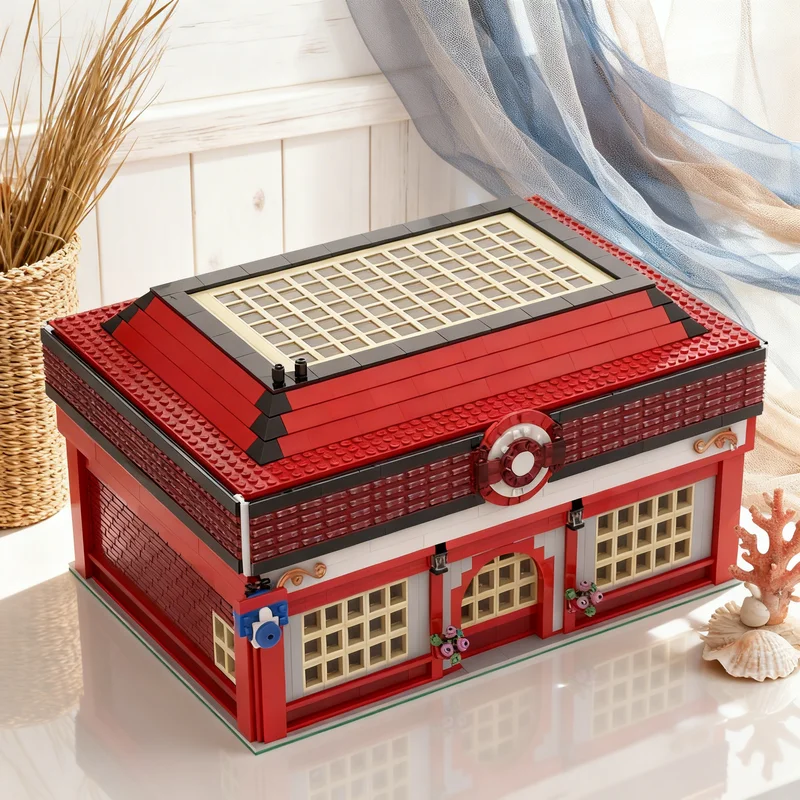 

4872pcs MOC Galarian Pokemon Center Creator Model Building Blocks Creative Gift DIY Display Decor Adult Premium Kids Desk Home