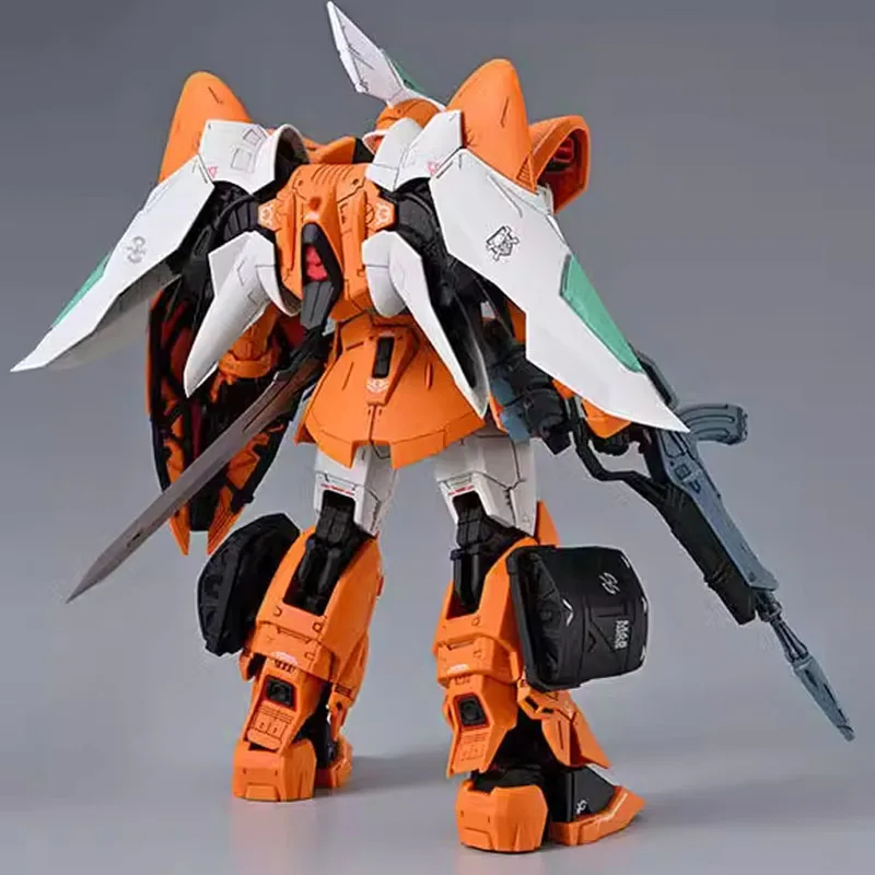 Bandai-figura de acción de GUNDAM MOBILE GINN MIGUEL AYMAN, modelo de ensamblaje personalizado, juguetes originales, regalos coleccionables para niños