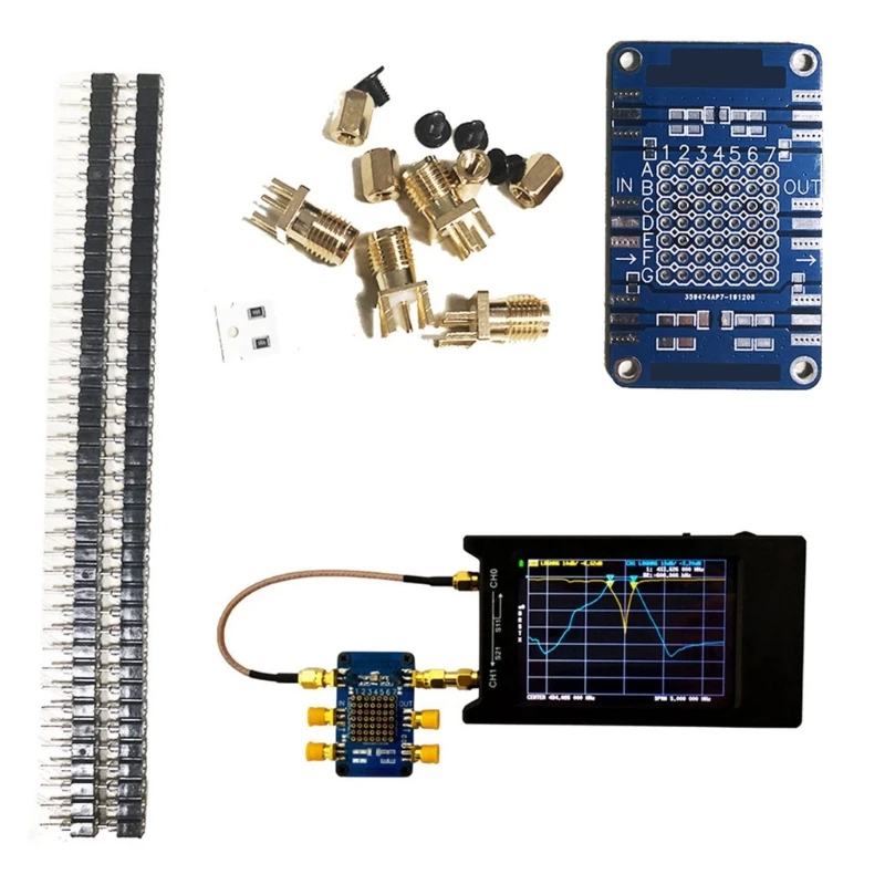 NanoVNA Testboard VNA Analysis Test Board High Accuracy VNWA Testboard Professional Durable