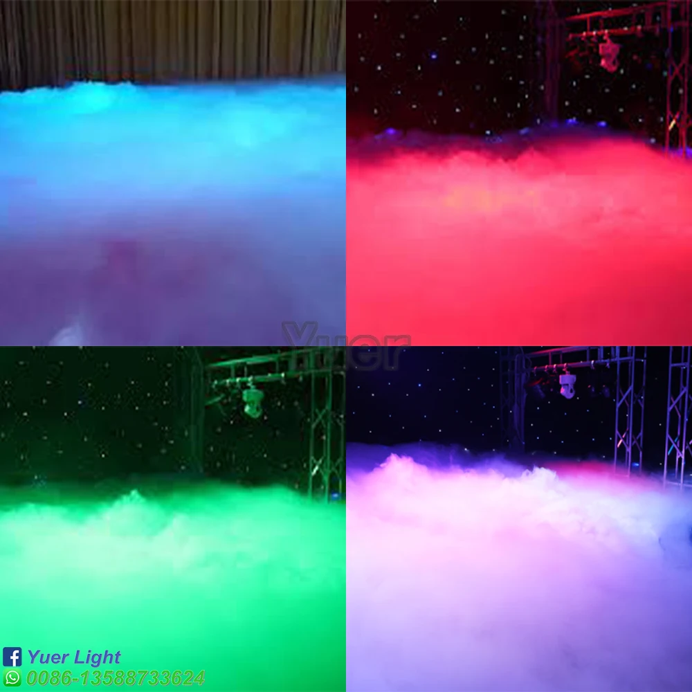 New 2000W Low Lying Fog Machine Water Smoke Machine Effect Equipment Performance DJ Wedding Party Club Stage Water Mist Machine