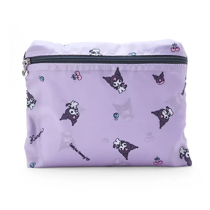 Borsa da viaggio Sanrio Kuromi Hello Kitty Borsa da viaggio pieghevole di grande capacità per esterni Borsa da palestra Accessori anime Prodotti per la casa Kawaii