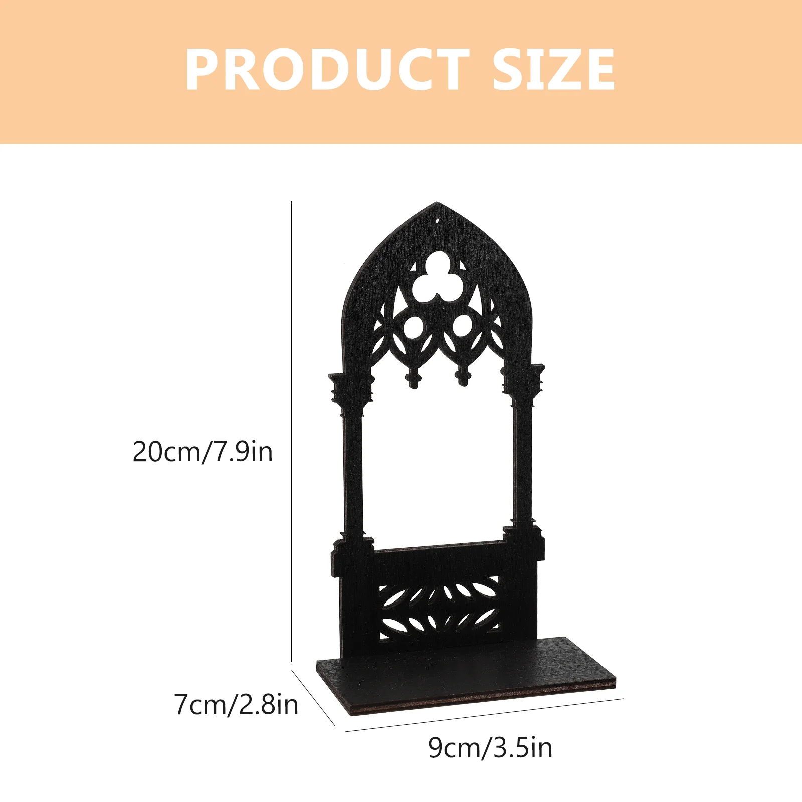 Gothic Arch Architecture Candlestick Wall Lamp Stands Candles Holder Holders Centerpiece Tea Light Decor Home Decor Candlestick