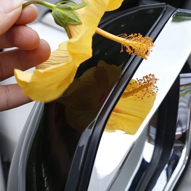 سيارة مرآة الرؤية الخلفية الحاجب غير نافذ للمطر حامي غطاء لتويوتا كورولا E210 2019 2020 2021 2022 2023 2024 2025 اكسسوارات #6