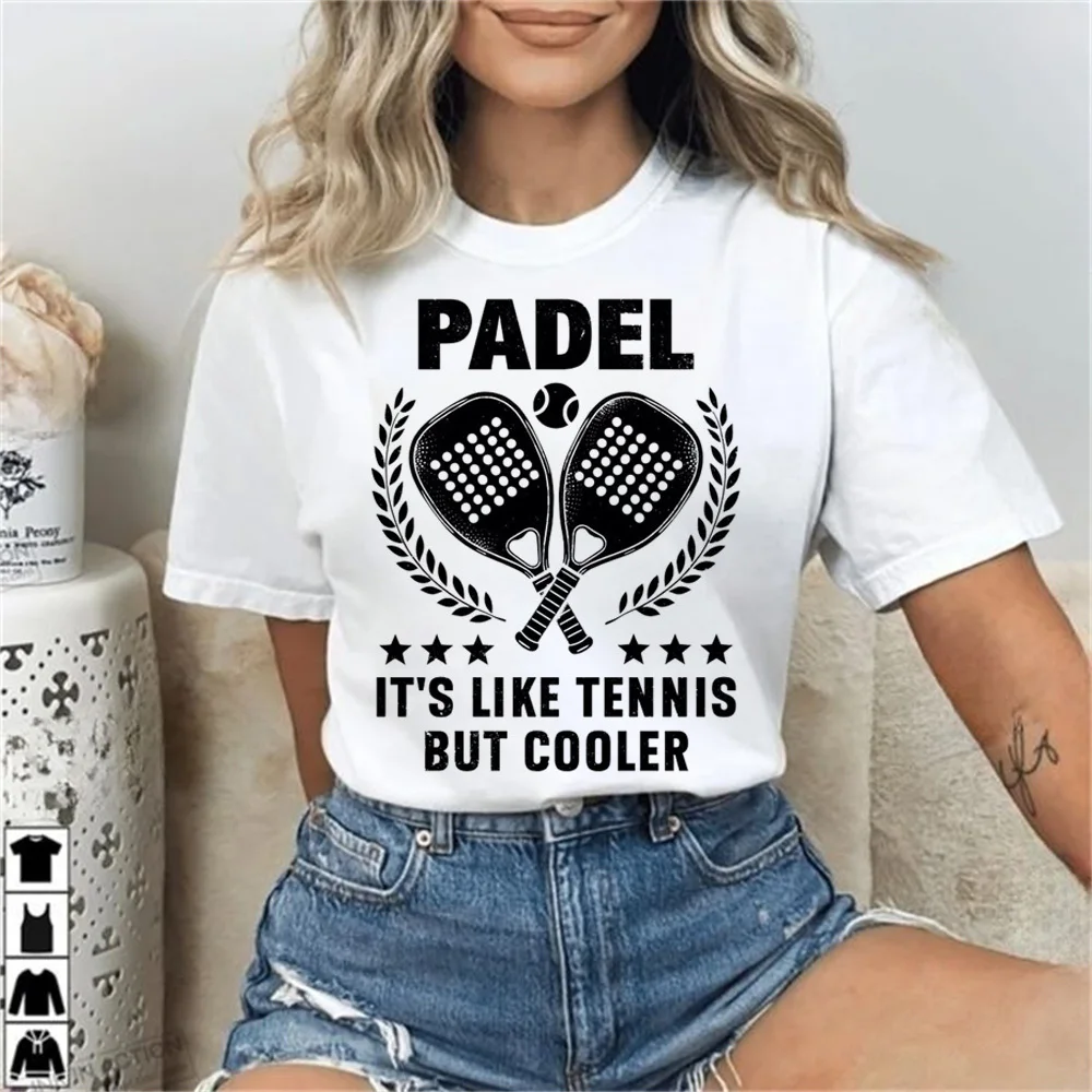 Padel top tees women Grunge Graphic Punk kawaii University Breathable top tees anime Trendy Comfortable Punk 2000s Digital