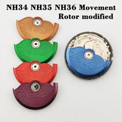 NH36 NH35 Movement Automatic Hammer Rotor Patch Watch Repair Rotor Guard accessories Fit 4R35 4R36 7S NH36 NH34 NH35 movement