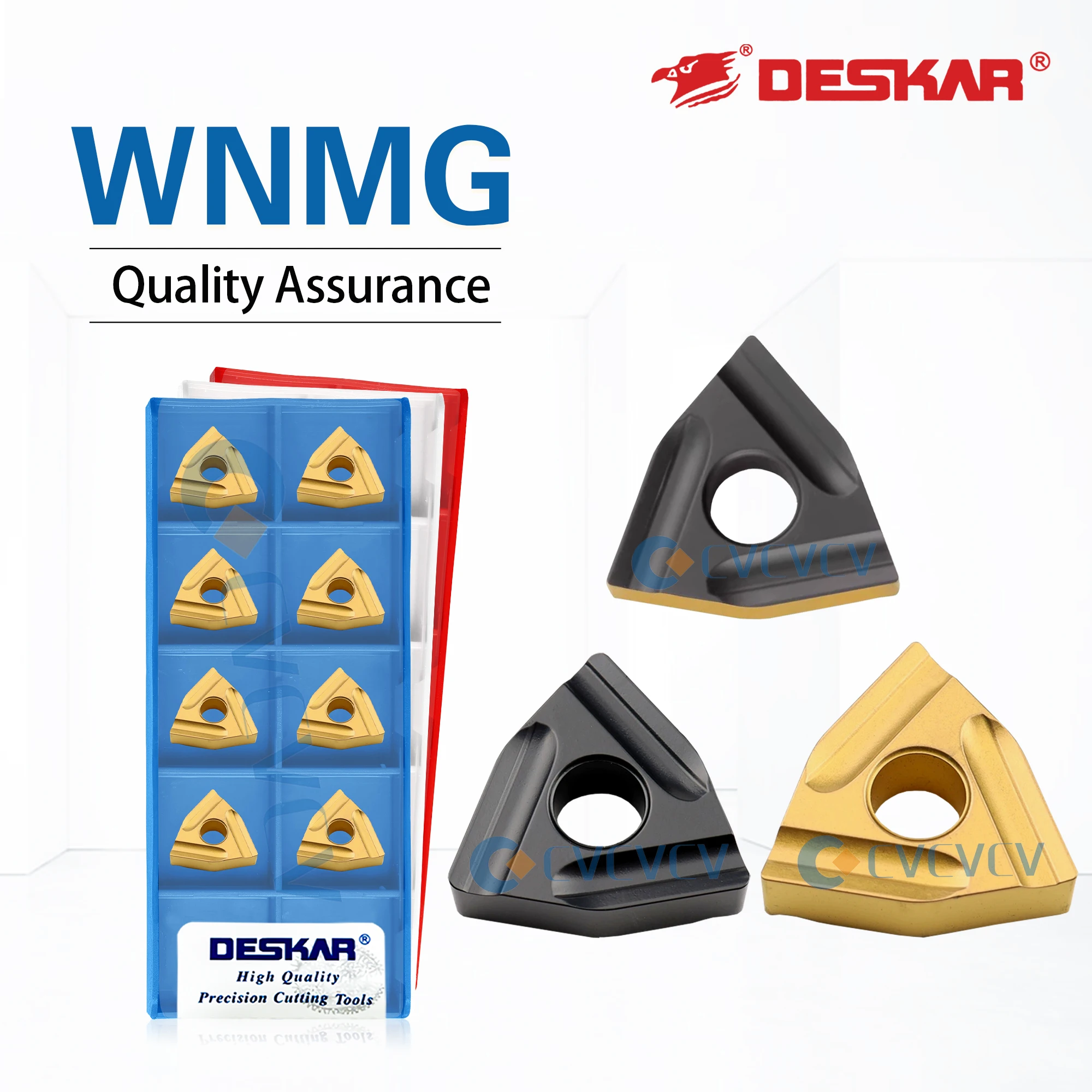 

DESKAR Numerical Control 100% Original CNC lathe WNMG080404R-S/080404L-S/080408R-S LF9018/LF9118/LF9218 Triangle Cutting Toolss
