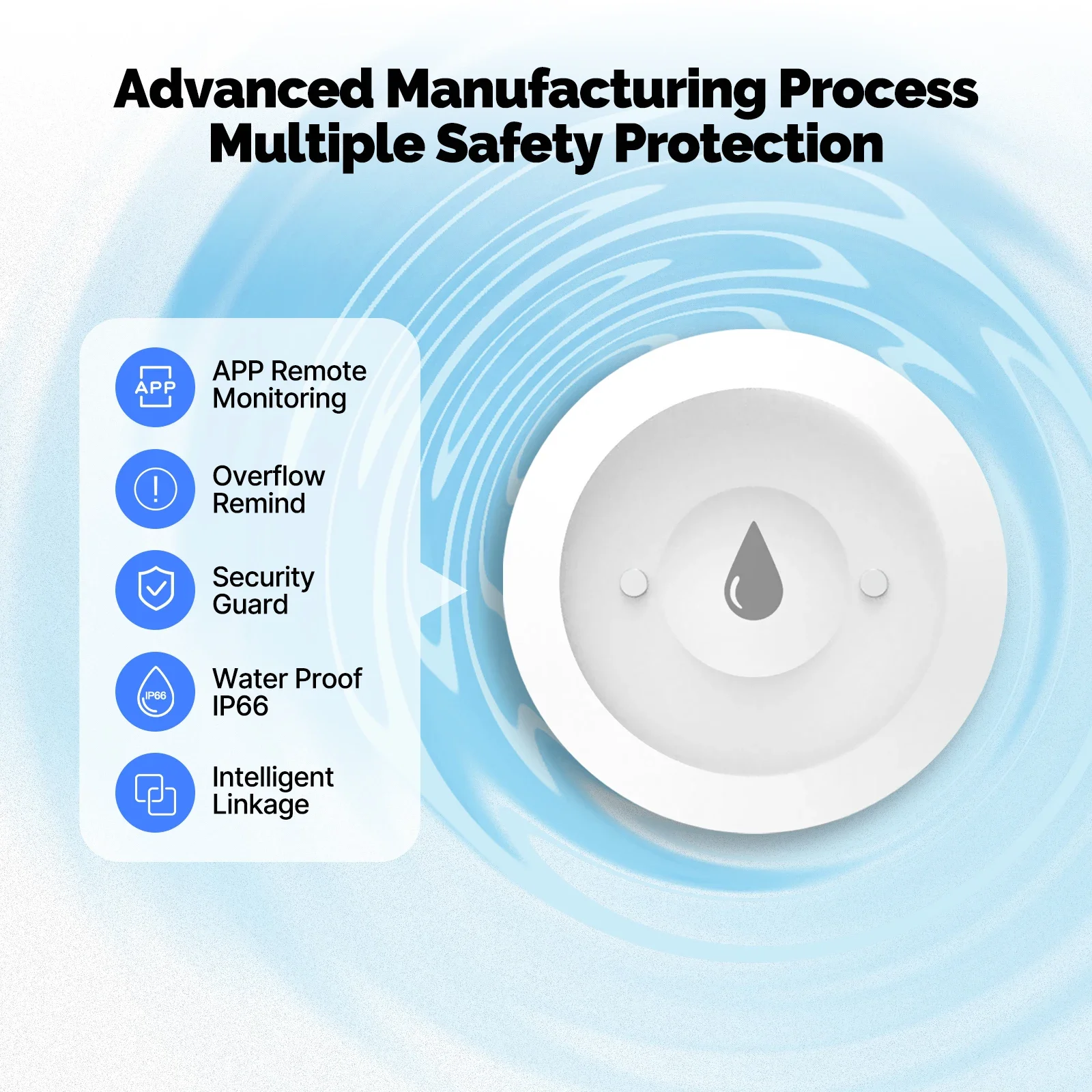 تويا زيجبي 3.0 استشعار تسرب المياه إنذار الحياة الذكية كاشف تسرب الفيضانات كاشف تسرب الفيضانات المراقبة عن بعد أمن الوطن #6