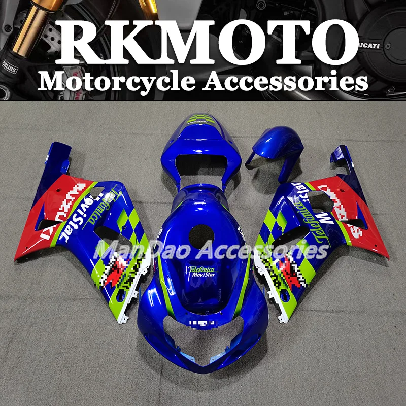 

Motorcycle Whole Fairing kit fit for GSXR600 750 01 02 03 GSXR 600 GSX-R750 K1 2003 2001 2002 full Fairings set Blue Red