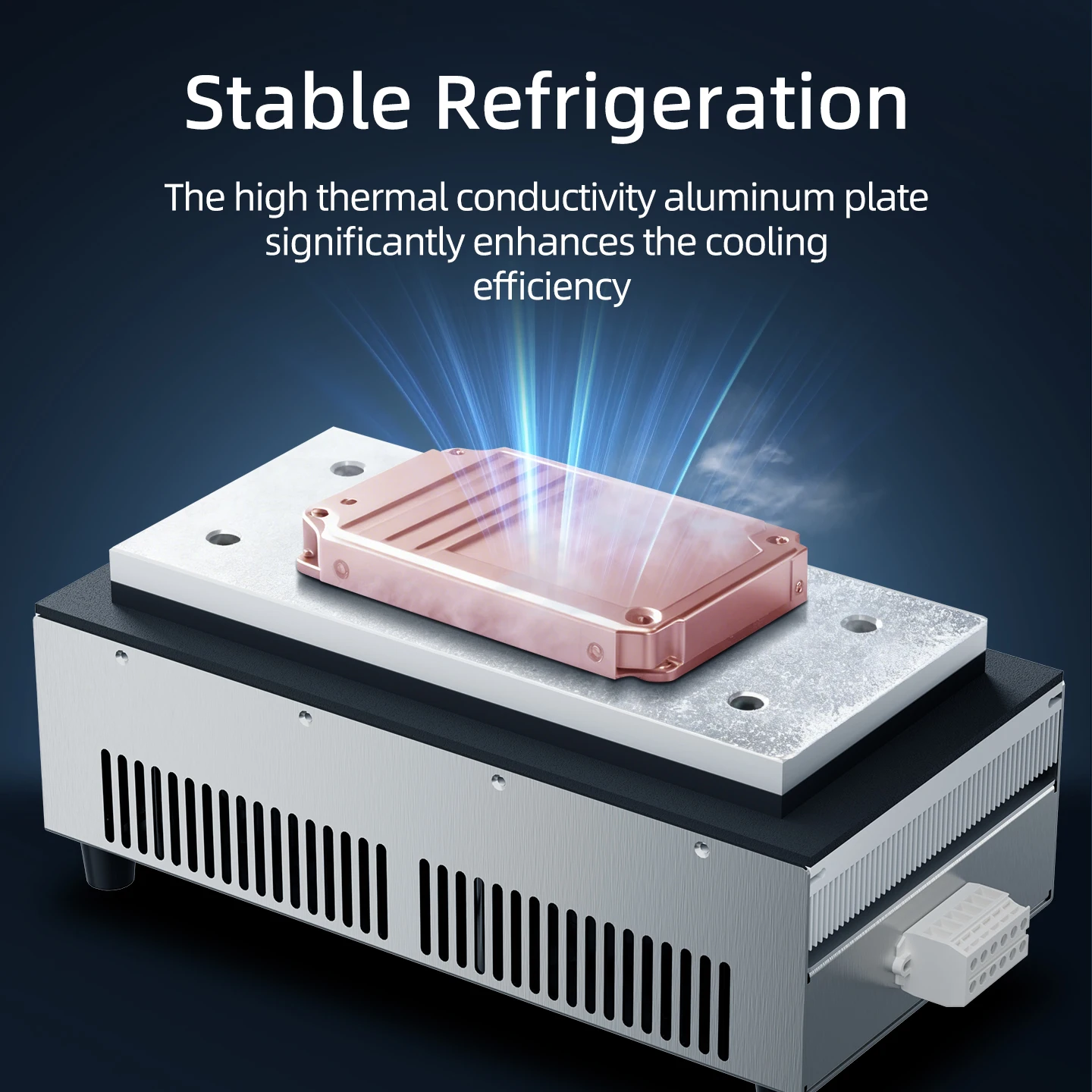 ENMG – refroidisseur à semi-conducteur industriel HETD, Module de plaque froide, plaque de refroidissement rapide, petite plate-forme de Dissipation thermique pour climatisation