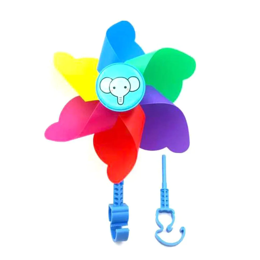 

Children's Bike Lawn Wind Windwill Toy Stroller Decorative Colorful