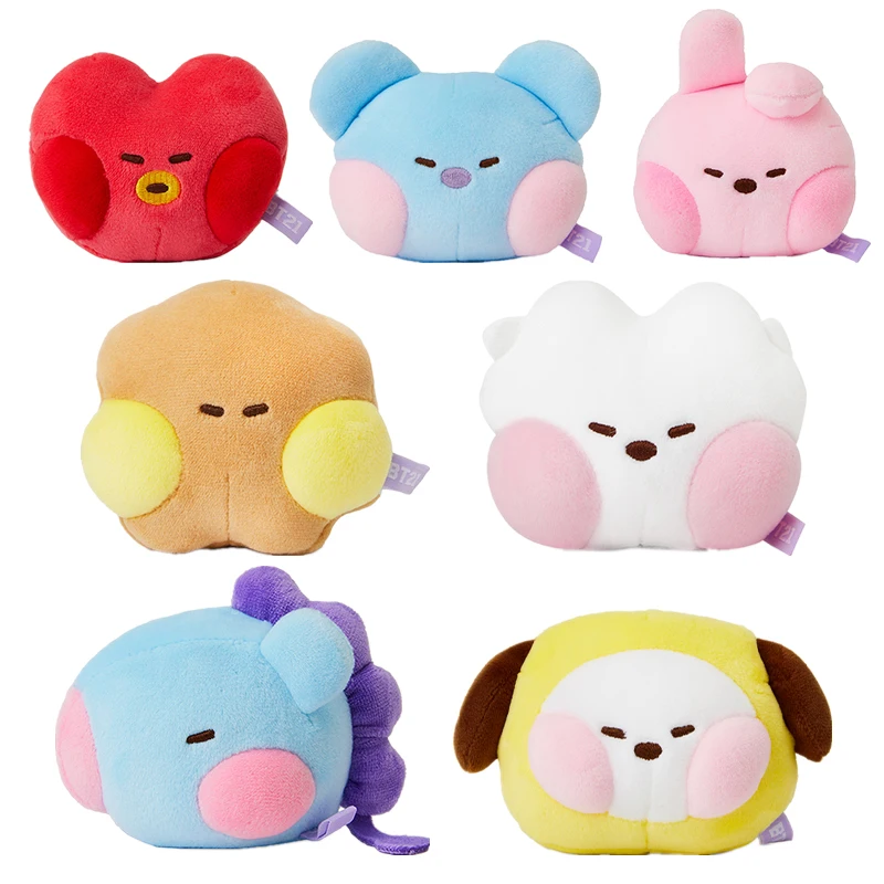 Bt21 Anime Plush Doll Toys Kawaii Cartoon Rj Koya Chimmy Tata Soft Decompression Stuffed Dolls Animals Plushie Toy Children Gift