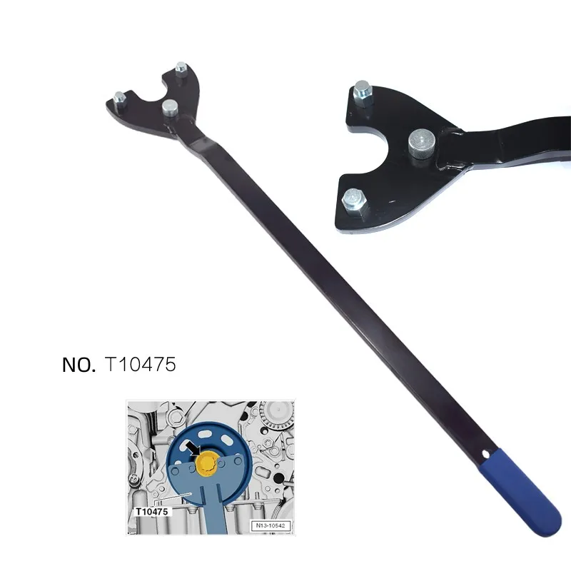 For Volkswagen New Santana / Jetta Lavida 1.4T 1.6 Crankshaft Pulley Fixing Tools Support Wrench T10475  Automotive