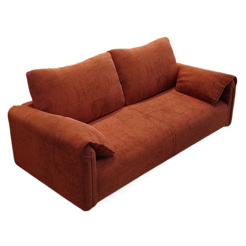 

Тканевый диван из массива дерева, бытовая гостиная, маленькая квартира, полностью мебель, простая современная квартира, одинарный, двойной, ленивый