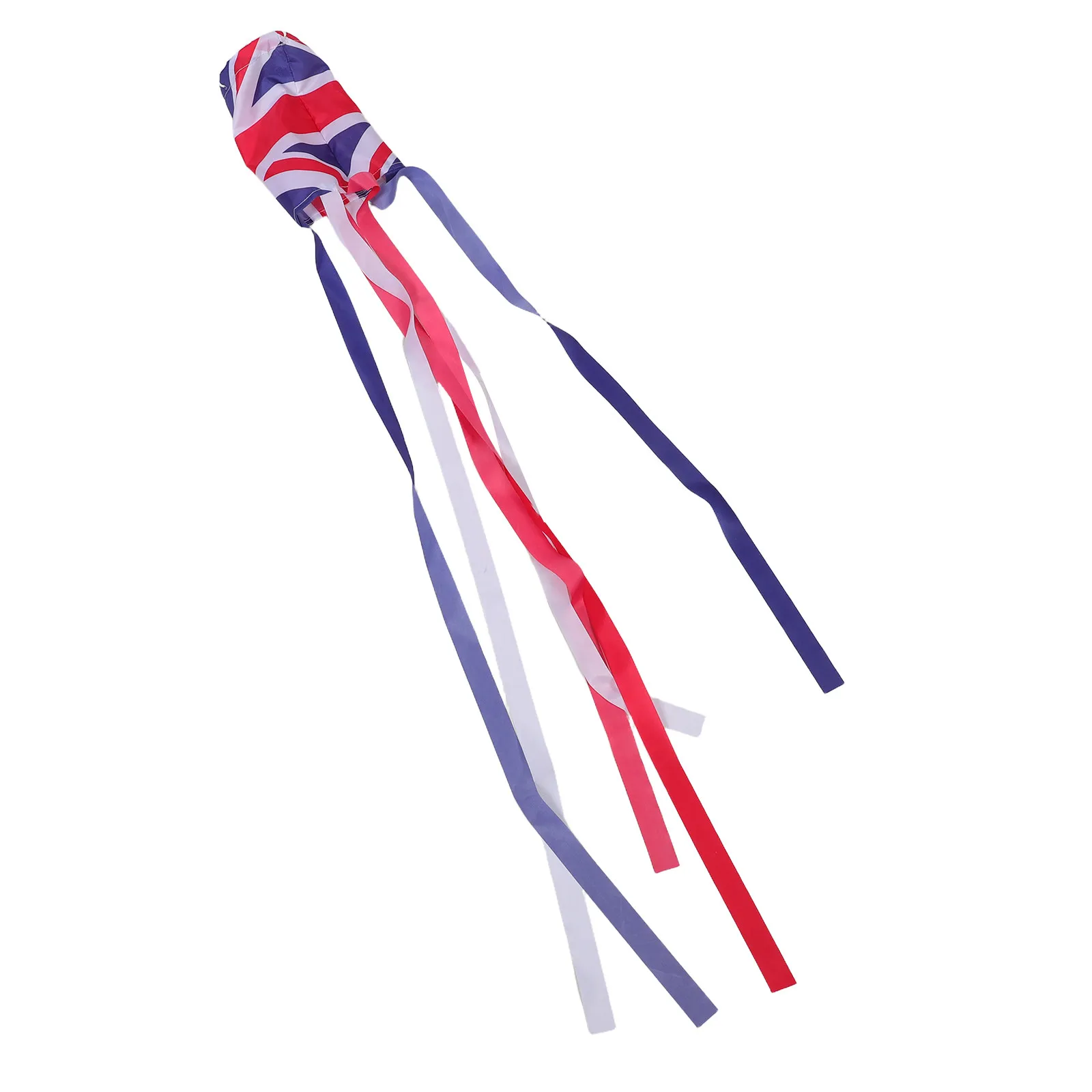 Outdoor Windsock Flag 59 Inch Decorative British Wind Direction Indicator Weather Vane Flag Wind Sock for Gardens Patios