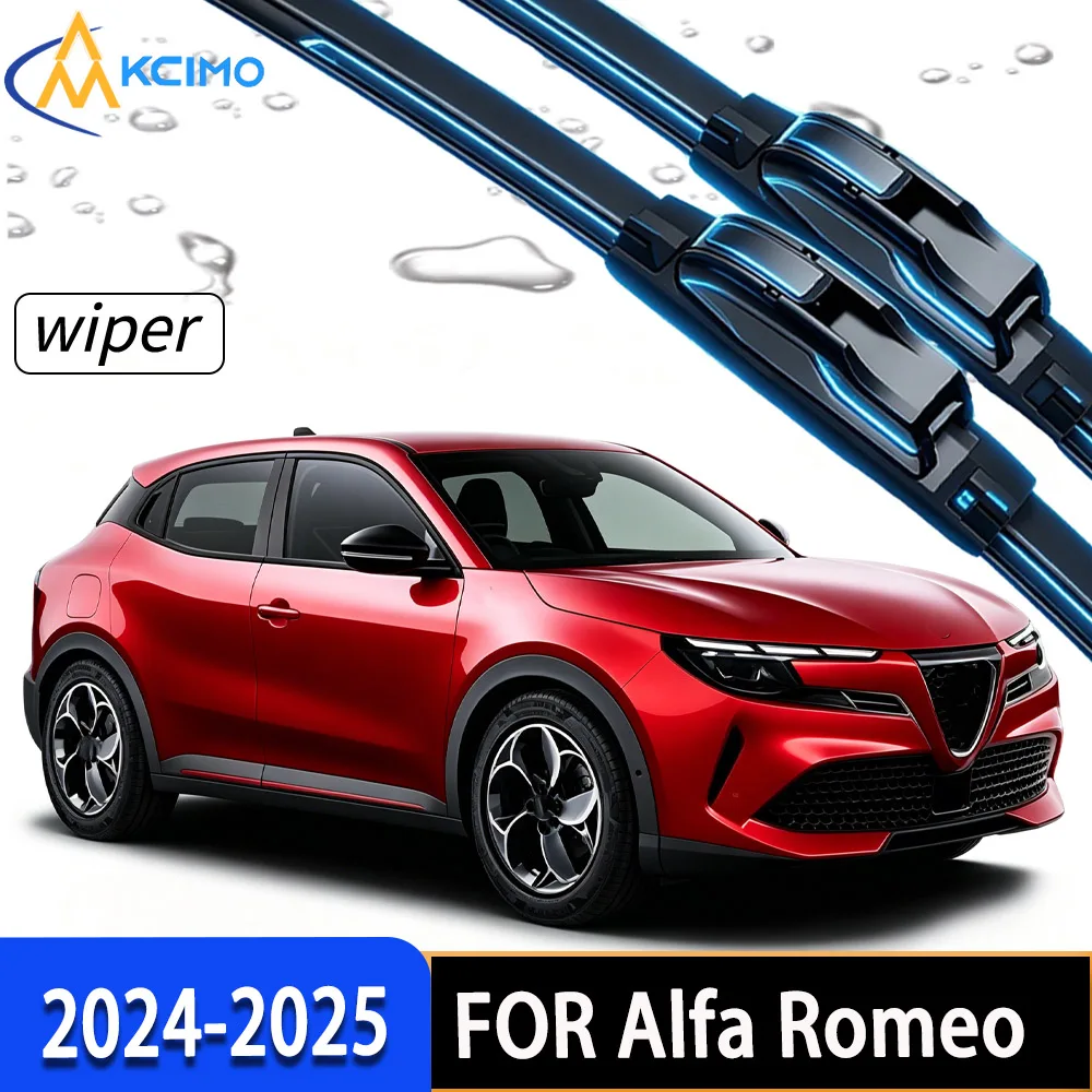 

2Pcs Front Windshield Wiper Blades For Alfa Romeo Junior 626 2024-2025 Premium Quality Windscreen Wiper Car Replacement Parts