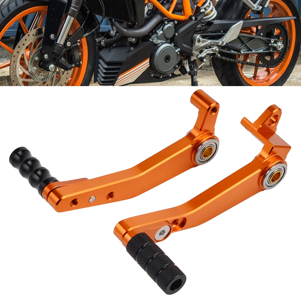 For 2011-2015 KTM 125 Duke Foot Brake Pedal Levers Adjustable Gear Shift Lever for RC125 RC200 RC250 RC390 2014 2015 2016 2017