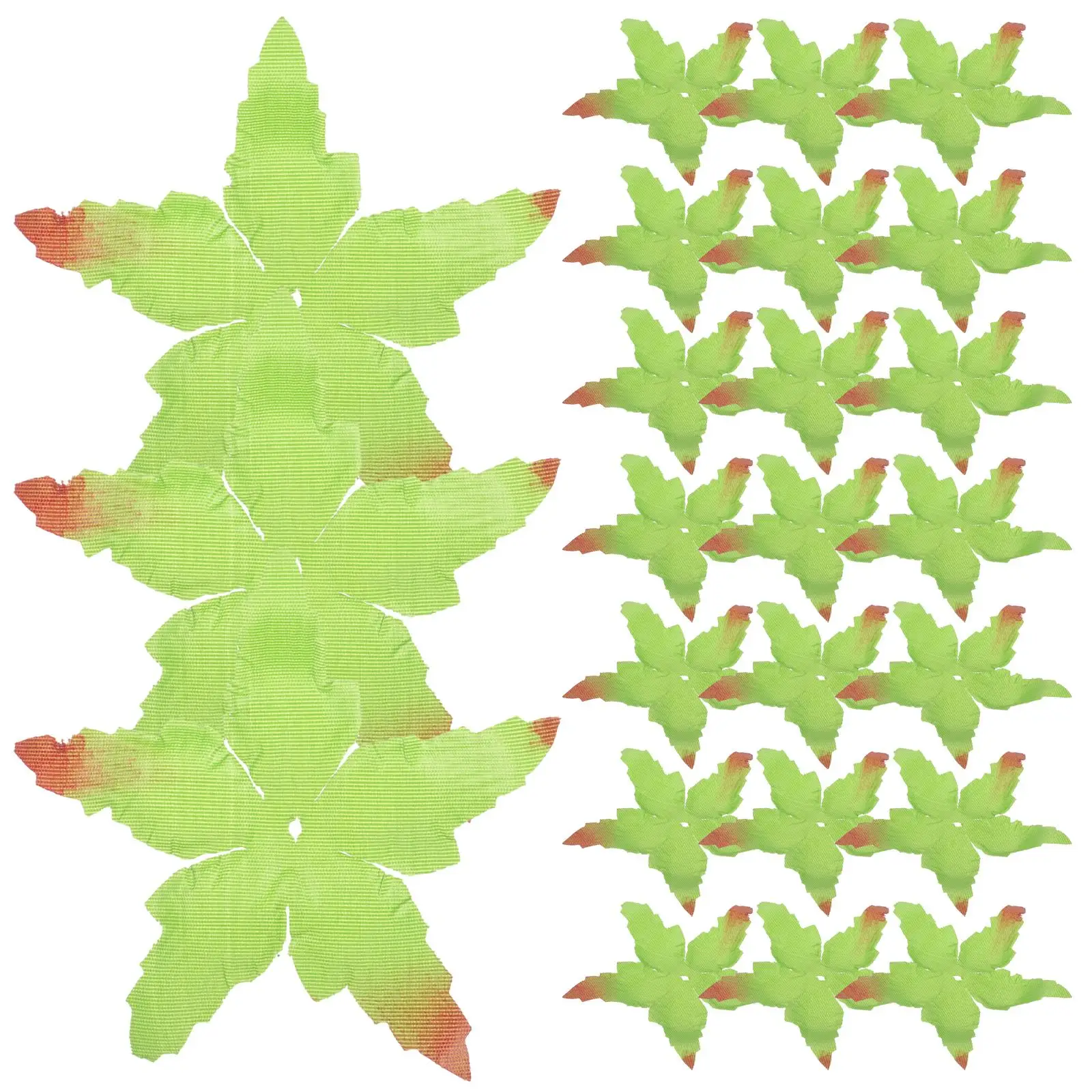 

50pcs Rose Fabric Diy Calyxes For Flowers Making Calyxes for DIY Artificial Flowers Making Supplies Craft Party